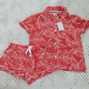 PJ Salvage Tropical Pajama Set, Size M